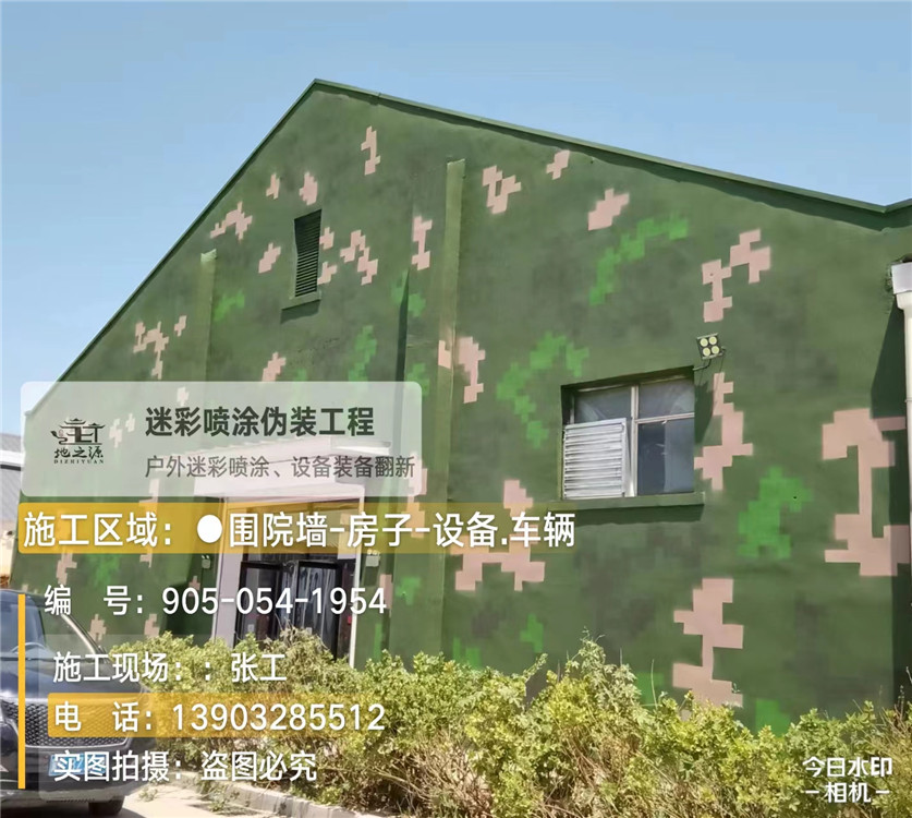 巴中外墙数码迷彩漆施工报价清单（100㎡标准墙面测算）